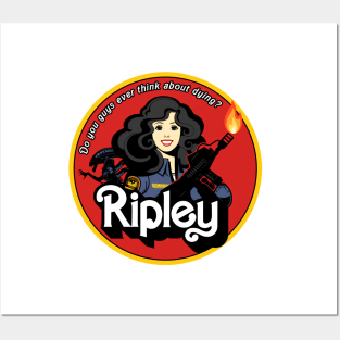 Ripley Barbie (Alt Print) Posters and Art